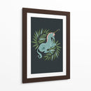 Unicornio azul | Cuadro decorativo de Canvas Lab
