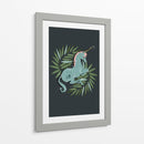 Unicornio azul | Cuadro decorativo de Canvas Lab