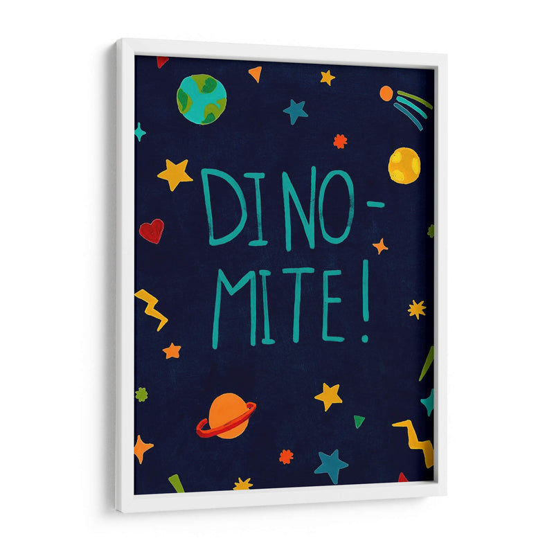 Starry Dinos Ii - June Erica Vess | Cuadro decorativo de Canvas Lab