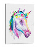 Unicornio de acuarela | Cuadro decorativo de Canvas Lab