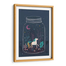 Unicornio de frasquito | Cuadro decorativo de Canvas Lab