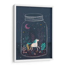 Unicornio de frasquito | Cuadro decorativo de Canvas Lab