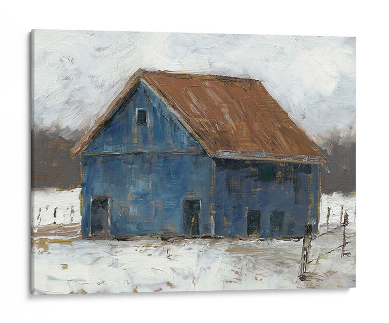 Barn Azul Ii - Ethan Harper | Cuadro decorativo de Canvas Lab