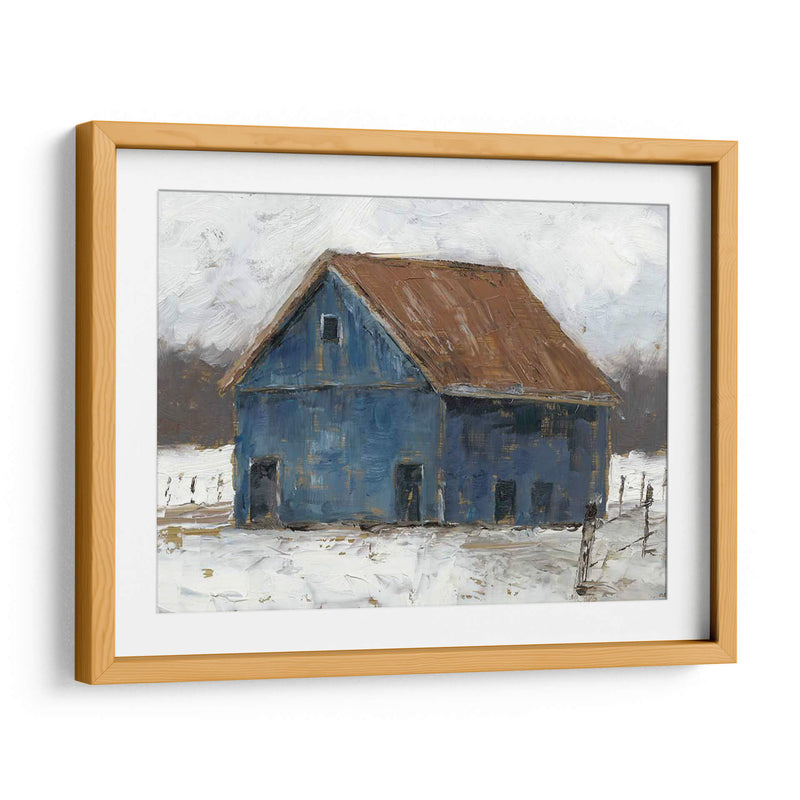 Barn Azul Ii - Ethan Harper | Cuadro decorativo de Canvas Lab