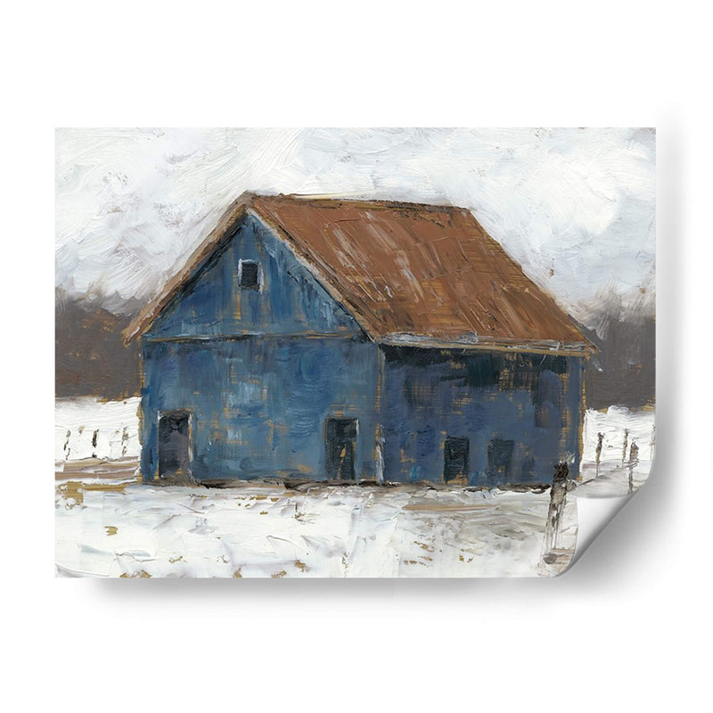 Barn Azul Ii - Ethan Harper | Cuadro decorativo de Canvas Lab