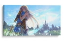 El abrazo de Link y Zelda | Cuadro decorativo de Canvas Lab
