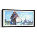 El abrazo de Link y Zelda | Cuadro decorativo de Canvas Lab