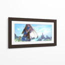 El abrazo de Link y Zelda | Cuadro decorativo de Canvas Lab