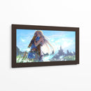 El abrazo de Link y Zelda | Cuadro decorativo de Canvas Lab
