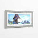 El abrazo de Link y Zelda | Cuadro decorativo de Canvas Lab