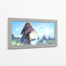 El abrazo de Link y Zelda | Cuadro decorativo de Canvas Lab