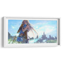 El abrazo de Link y Zelda | Cuadro decorativo de Canvas Lab