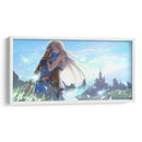 El abrazo de Link y Zelda | Cuadro decorativo de Canvas Lab
