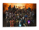 Mortal Kombat fighters | Cuadro decorativo de Canvas Lab