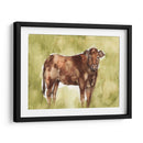 Vaca En El Campo I - Jennifer Goldberger | Cuadro decorativo de Canvas Lab