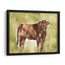 Vaca En El Campo I - Jennifer Goldberger | Cuadro decorativo de Canvas Lab