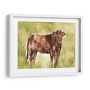 Vaca En El Campo I - Jennifer Goldberger | Cuadro decorativo de Canvas Lab
