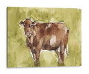 Vaca En El Campo Ii - Jennifer Goldberger | Cuadro decorativo de Canvas Lab