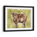 Vaca En El Campo Ii - Jennifer Goldberger | Cuadro decorativo de Canvas Lab