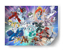 Pokemones legendarios | Cuadro decorativo de Canvas Lab