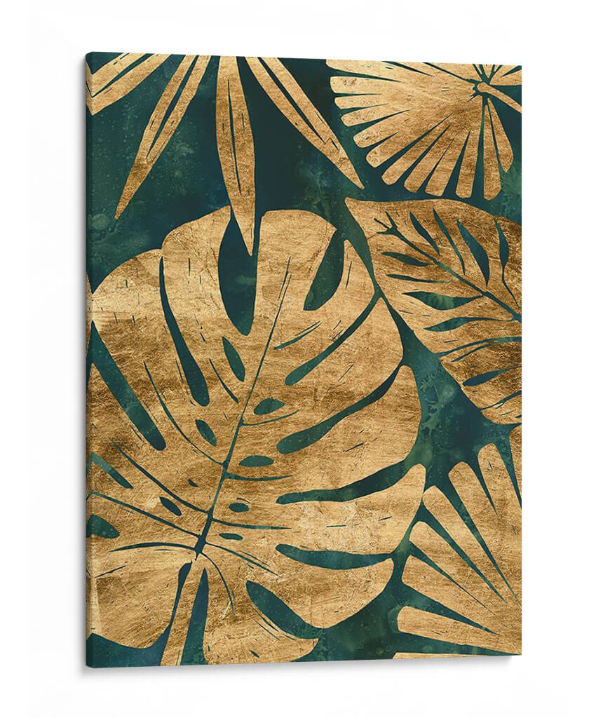 Emerald Jungle Ii - June Erica Vess | Cuadro decorativo de Canvas Lab