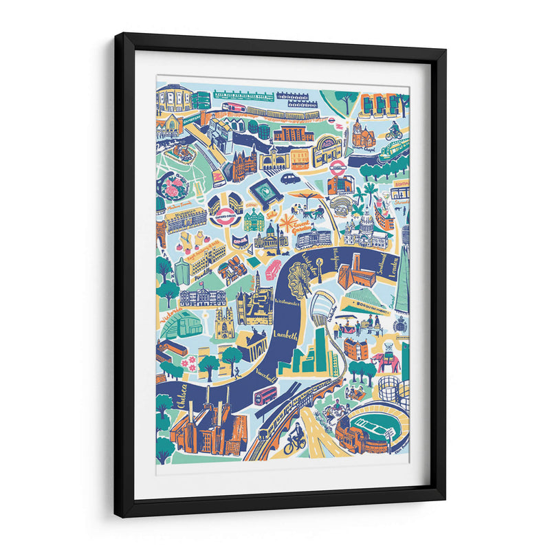 Centro de Londres | Cuadro decorativo de Canvas Lab