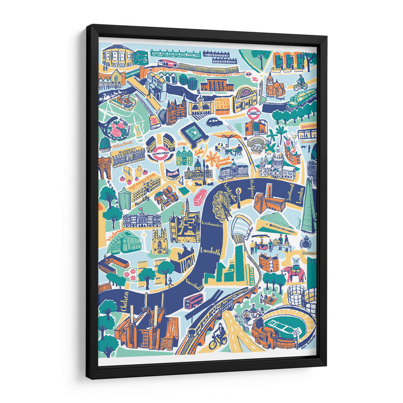 Centro de Londres | Cuadro decorativo de Canvas Lab