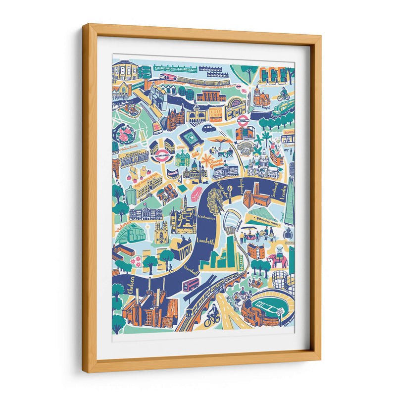Centro de Londres | Cuadro decorativo de Canvas Lab
