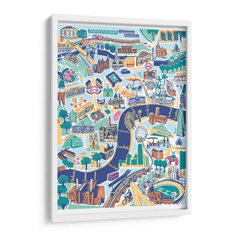 Centro de Londres | Cuadro decorativo de Canvas Lab