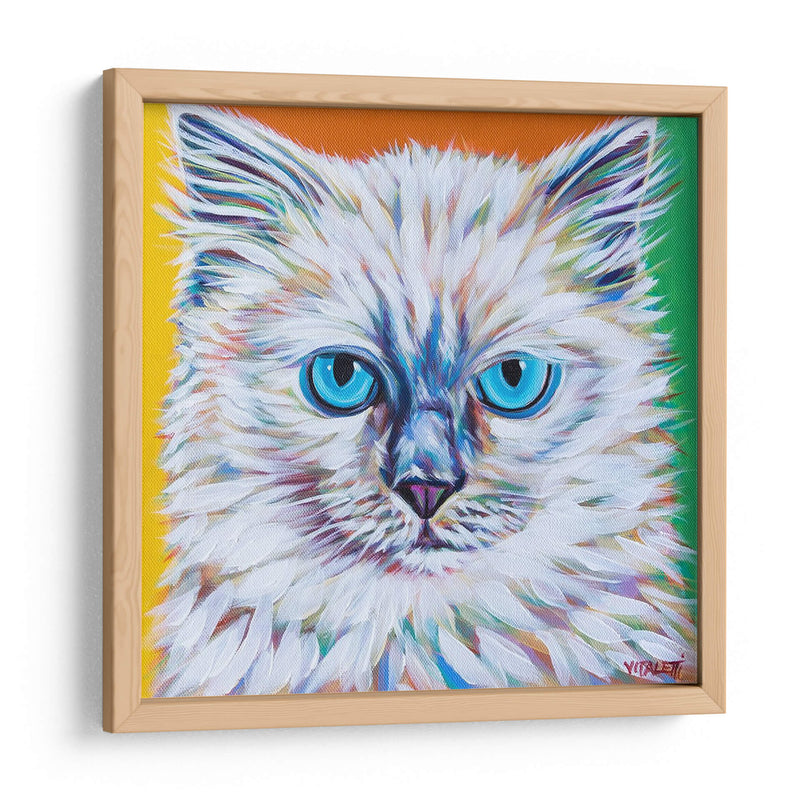 Caty Cat Ii - Carolee Vitaletti | Cuadro decorativo de Canvas Lab