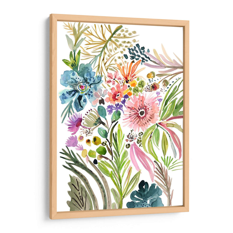 Flores Felices I - Karen Fields | Cuadro decorativo de Canvas Lab