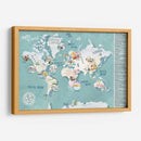 Ilustración del mundo | Cuadro decorativo de Canvas Lab