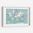 Ilustración del mundo | Cuadro decorativo de Canvas Lab