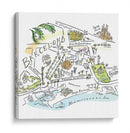 Mapa de Barcelona | Cuadro decorativo de Canvas Lab