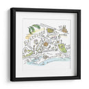 Mapa de Barcelona | Cuadro decorativo de Canvas Lab