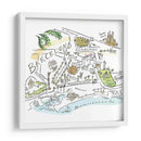 Mapa de Barcelona | Cuadro decorativo de Canvas Lab