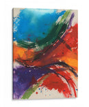 Splash Primario I - Jennifer Goldberger | Cuadro decorativo de Canvas Lab