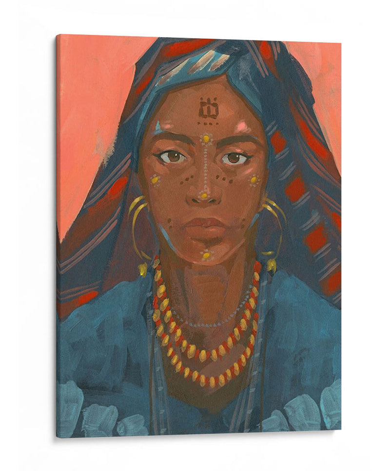 Wodaabe Woman Ii - W. Rutledge | Cuadro decorativo de Canvas Lab