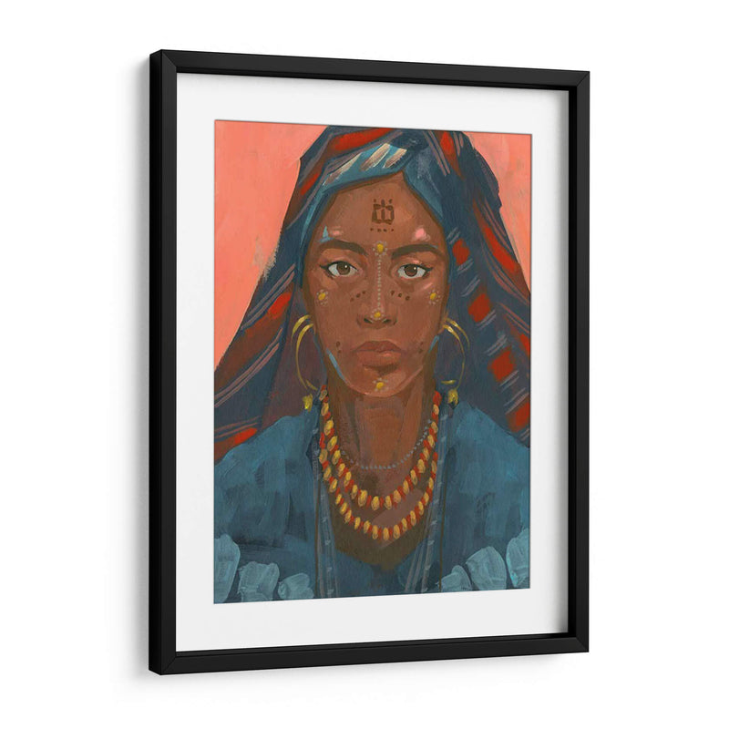 Wodaabe Woman Ii - W. Rutledge | Cuadro decorativo de Canvas Lab