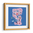 Mapa ilustrado de Seattle | Cuadro decorativo de Canvas Lab