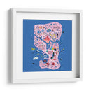 Mapa ilustrado de Seattle | Cuadro decorativo de Canvas Lab