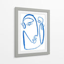Blue Self Ii - Jennifer Paxton Parker | Cuadro decorativo de Canvas Lab
