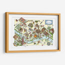 Mapa ilustrado de Sevilla | Cuadro decorativo de Canvas Lab