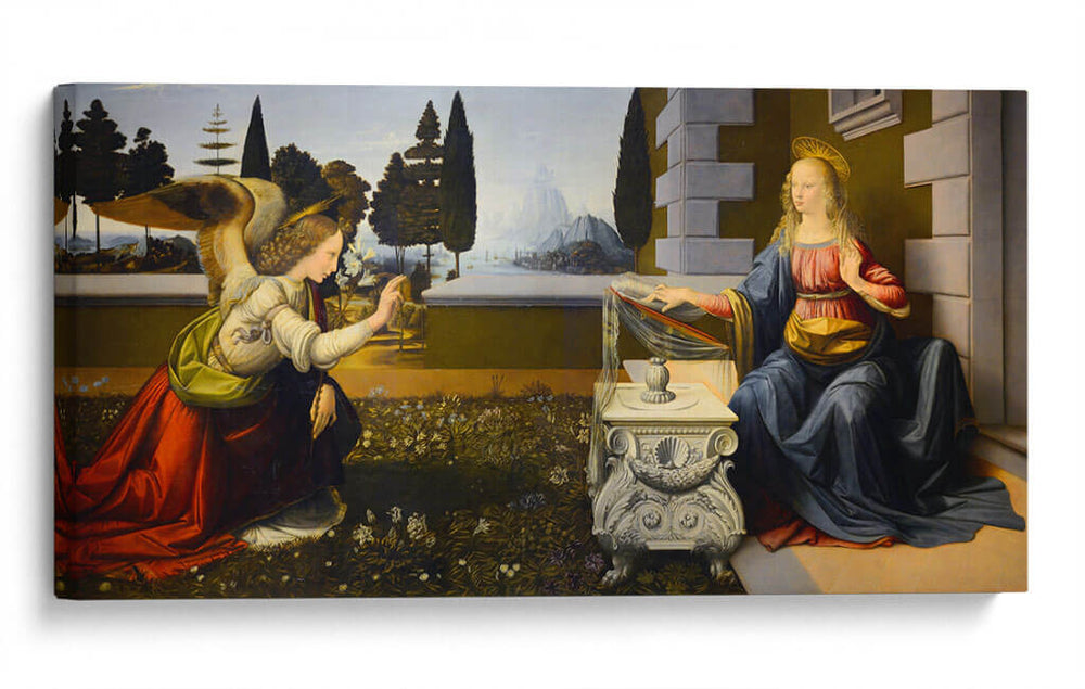 Anunciación - Leonardo da Vinci | Cuadro decorativo de Canvas Lab