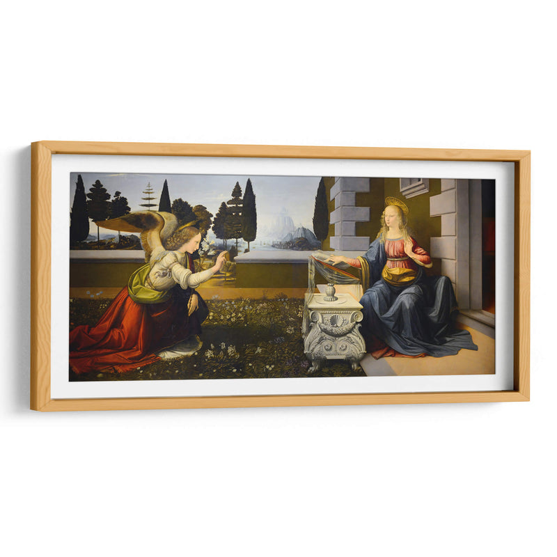 Anunciación - Leonardo da Vinci | Cuadro decorativo de Canvas Lab