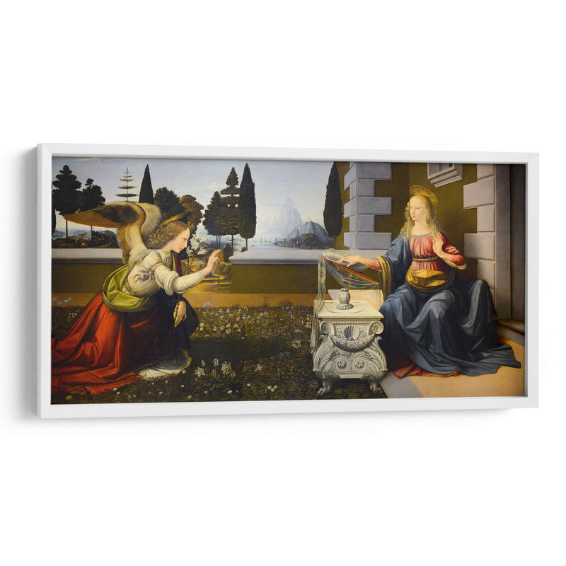 Anunciación - Leonardo da Vinci | Cuadro decorativo de Canvas Lab