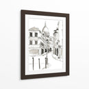 Estudios De Viajes De Pluma Y Tinta Iv - Ethan Harper | Cuadro decorativo de Canvas Lab