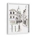 Estudios De Viajes De Pluma Y Tinta Iv - Ethan Harper | Cuadro decorativo de Canvas Lab