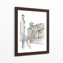 Sketchbook De Viaje De Acuarela Ii - Ethan Harper | Cuadro decorativo de Canvas Lab