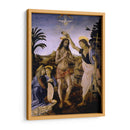 Bautismo de Jesús - Leonardo da Vinci | Cuadro decorativo de Canvas Lab